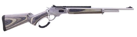 Rossi 950044189LW R95 44 Mag 8+1 18" Matte Stainless Threaded Barrel, Stainless Polished Stainless Steel Receiver, Fixed Laminate Stock