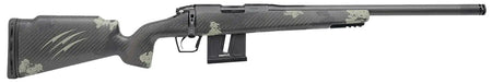 Fierce Firearms FRR17HMR18BF Carbon Razor 17 HMR 10+1 18" Black Cerakote C3 Carbon Fiber Threaded Barrel, Black Cerakote Drilled & Tapped Steel Receiver, LR Raised Negative Comb Forest Camo Carbon Fib