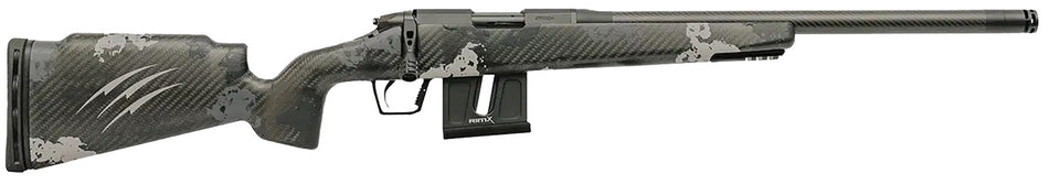 Fierce Firearms FRR22LR18BP Carbon Razor 22 LR 10+1 18" Black Cerakote C3 Carbon Fiber Threaded Barrel, Black Cerakote Drilled & Tapped Steel Receiver, LR Raised Negative Comb Phantom Camo Carbon Fibe