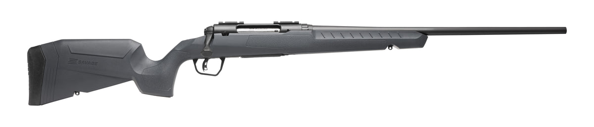 Savage Arms 32125 Axis 2 Compact 350 Legend 4+1 20" Matte Black Heavy Sporter Barrel, Matte Black Drilled & Tapped Carbon Steel Receiver, Fixed Matte Gray Synthetic Stock, Right Hand
