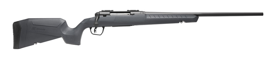 Savage Arms 32123 Axis 2 Compact 308 Win 4+1 20" Matte Black Heavy Sporter Barrel, Matte Black Drilled & Tapped Carbon Steel Receiver, Fixed Matte Gray Synthetic Stock, Right Hand