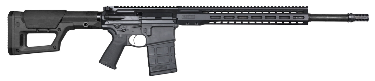 Barrett 18837 REC10 LR 6.5 Creedmoor 20+1 20" Black Match Grade Threaded Barrel, Black Cerakote Aluminum Receiver w/Picatinny Rail, M-LOK Handguard, Magpul MOE Black Polymer Stock & Grip, Ambidextrous