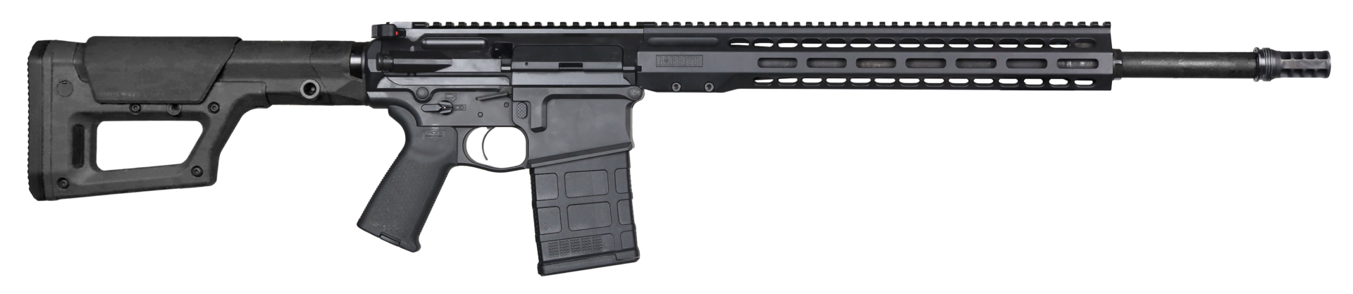 Barrett 18837 REC10 LR 6.5 Creedmoor 20+1 20" Black Match Grade Threaded Barrel, Black Cerakote Aluminum Receiver w/Picatinny Rail, M-LOK Handguard, Magpul MOE Black Polymer Stock & Grip, Ambidextrous