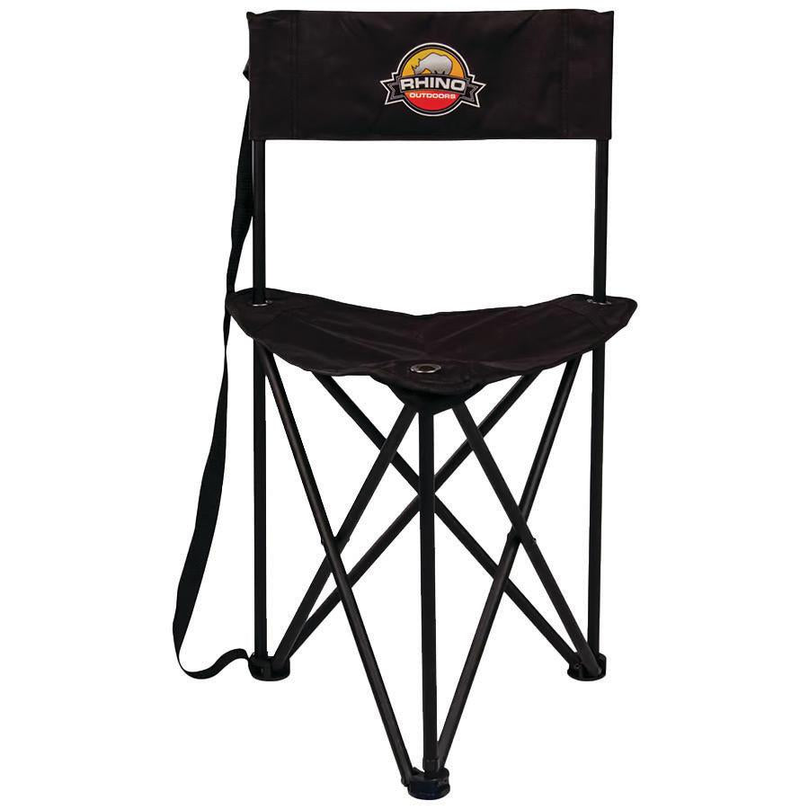 Rhino Blinds Folding Tripod High-Back Hunting Chair Lightweight