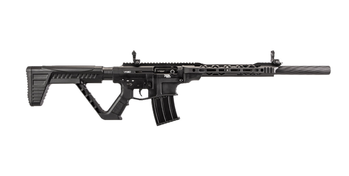 Rock Island VR80 VR80 12 Gauge 3" 20" 5+1 Black Anodized Rec Black Fixed Thumbhole Stock Right Hand