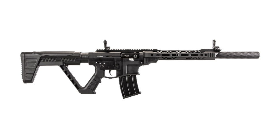 Rock Island VR80 VR80 12 Gauge 3" 20" 5+1 Black Anodized Rec Black Fixed Thumbhole Stock Right Hand