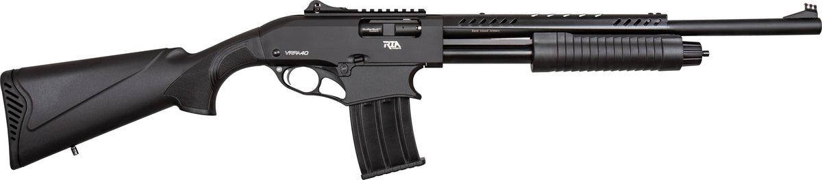 Rock Island VRPA40 VRPA40 12 Gauge 3" 20" 5+1 Marine Black Anodized Rec Black Synthetic Stock Right Hand