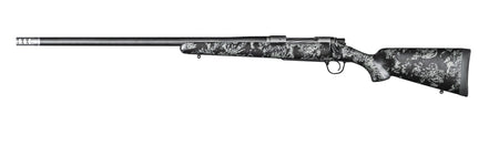 Christensen Arms 8010632000 Ridgeline FFT 7mm PRC 3+1 22" Carbon Fiber/Threaded Barrel, Stainless Steel Cerakote Rec, Black with Gray Accents Stock (Left Hand)