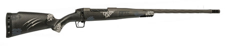 Fierce Firearms TWROG7PRC22GP Twisted Rogue 7mm PRC 22" Tungsten Cerakote Steel Threaded Barrel, Drilled & Tapped Steel Receiver, LR Negative Comb Phantom Camo Carbon Fiber Stock