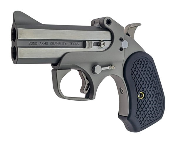 Bond Arms BARWXL Rowdy XL 45 Colt (LC) .410 2rd Shot 3.50" Matte Stainless Steel Frame Black Extended B6 Resin Grips