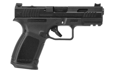 RPX3C9 9MM 4" BLK SLIDE 15+1 WINDOW CUT SLIDE | BLACK FRAME