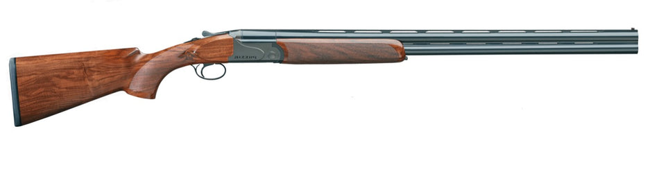 Rizzini USA 260212 BR110 Sporter 12 Gauge Break Open 3" 2rd 32" Matte Gray Cerakote Chrome Lined Vent Rib Barrel, Matte Gray Cerakote Receiver, Turkish Walnut Wood Fixed Pistol Grip Stock, Right Hand