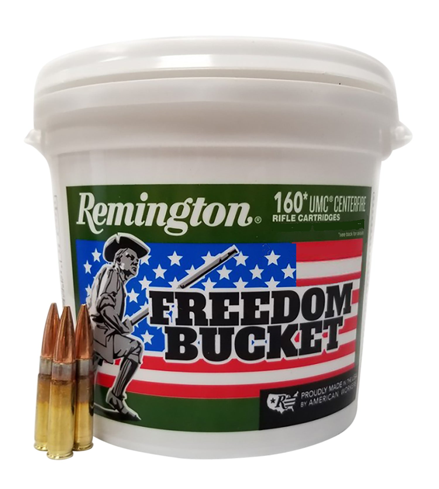 Remington UMC Freedom Bucket Full Metal Jacket 150 Grain .300 AAC Blackout 1905 fps