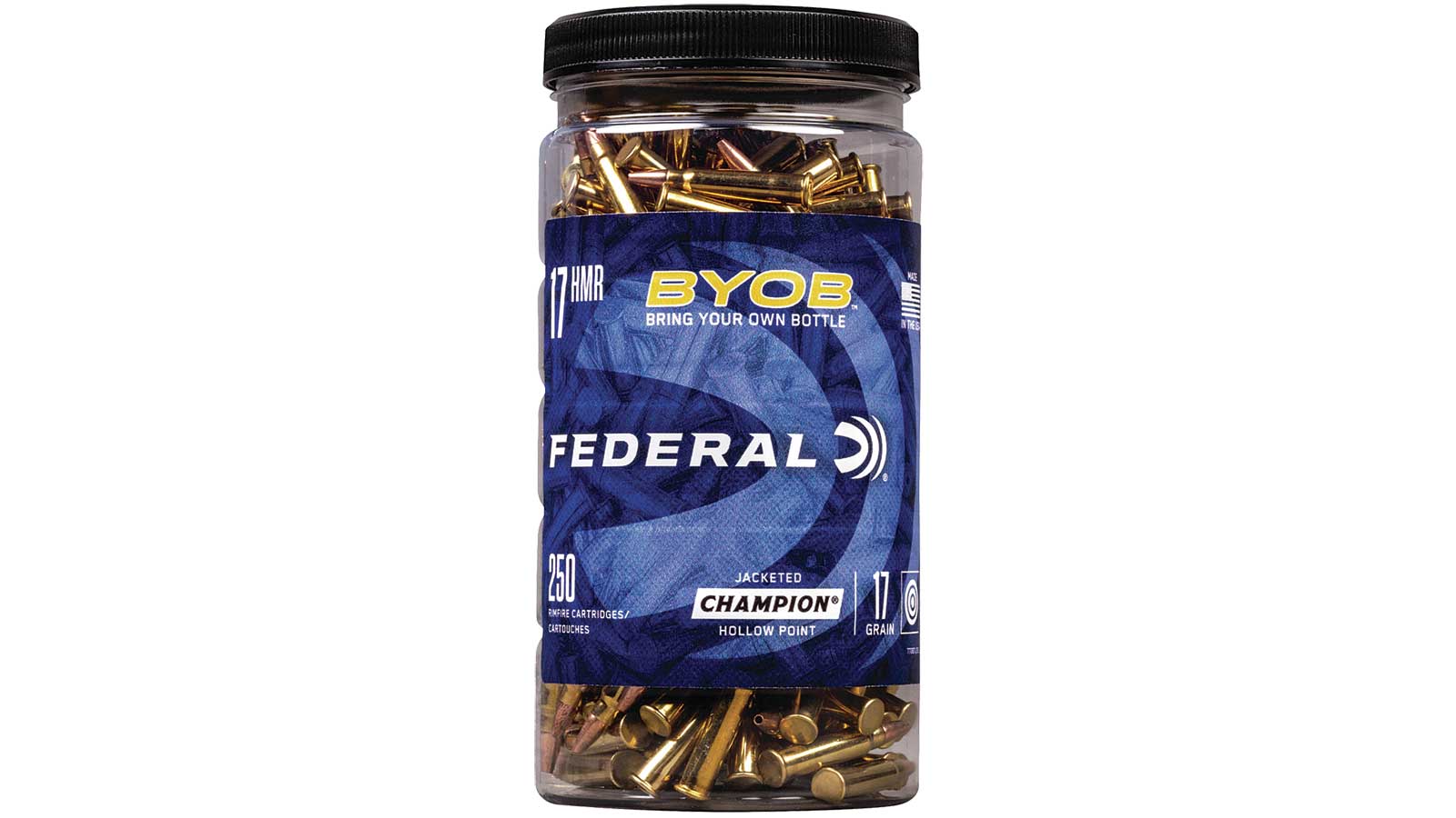 Federal Champion Training BYOB Speer TNT Jacketed Hollow Point 17 Grain .17 HMR 2530 fps
