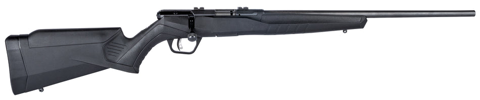Savage Arms 70200 B Series F Full Size 22 LR 10+1 21" Matte Black Button Rifled Barrel, Matte Black Drilled & Tapped Carbon Steel Receiver, Matte Black Fixed Synthetic Stock, Right Hand