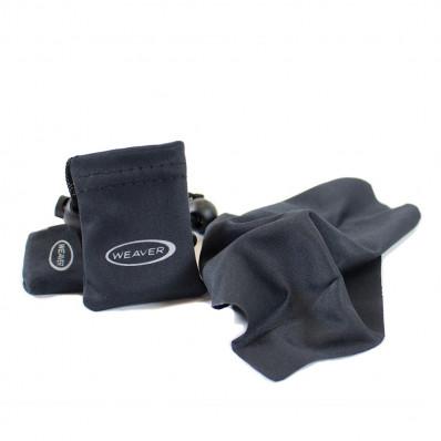 Weaver Optic Lens Cloth with Pouch - 6 Inch Microfiber Cleaner
