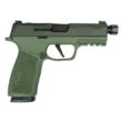 Sig Sauer P365 XMacro Handgun 9mm Luger 17rd Magazines (2) 3.7" Barrel Two Tone Green TB