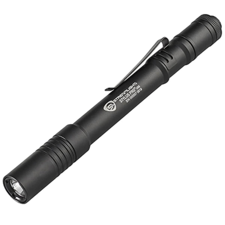 Streamlight Stylus Pro USB 350 Lumen Rechargeable Pen Light with Nylon Holster Black
