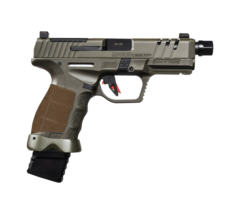 SAR USA SAR9CSOCOMOD SAR9 C SOCOM Compact Frame 9mm Luger 15+1/21+1