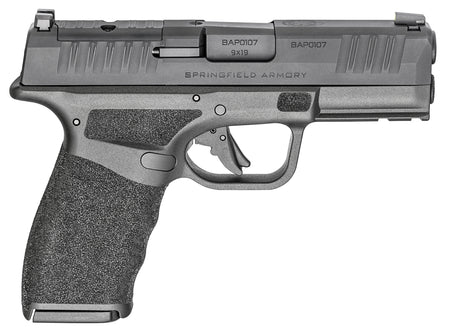 Springfield Armory HCP9379BOSP Hellcat Pro OSP Compact 9mm Luger 17+1 3.70" Black Melonite Steel Barrel & Optic Ready/Serrated Slide, Black Polymer Frame w/Picatinny Rail, Textured Grip