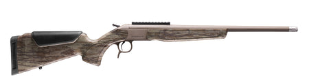 CVA CR4919MOBL Scout Spur 28 Gauge 1rd Patriot Brown Cerakote Steel barrel & Receiver w/Picatinny Rail, Mossy Oak Bottomland Synthetic Stock