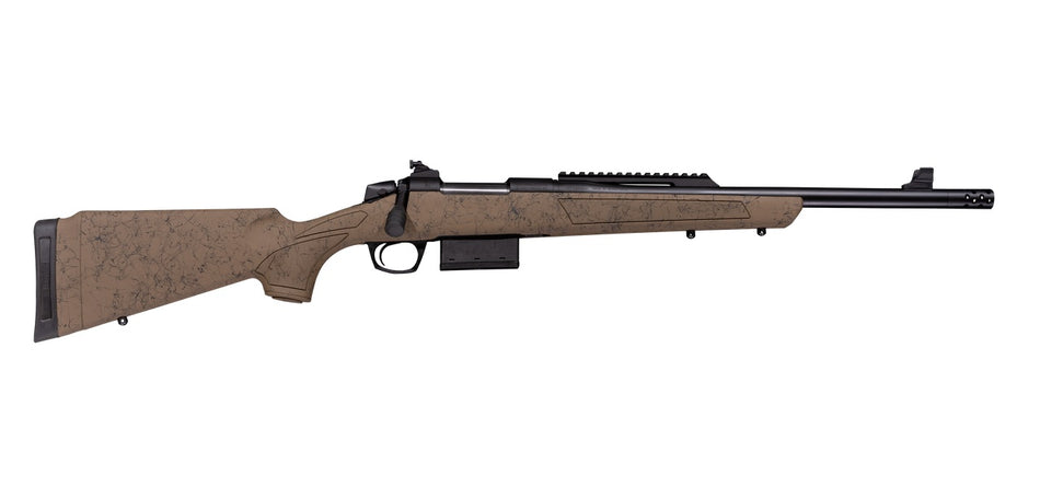 CVA CR3937 Cascade SR80 Full Size 350 Legend 10+1 18" Black Cerakote Steel Threaded Barrel, Black Cerakote Steel Receiver w/Picatinny Rail, Flat Dark Earth w/Black Web Adj LOP Synthetic Stock
