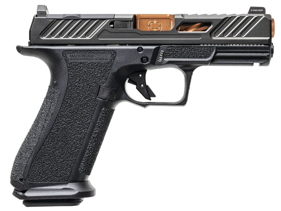 XR920 ELITE 9MM BK/BZ OR 17+1 OPTIC READY
