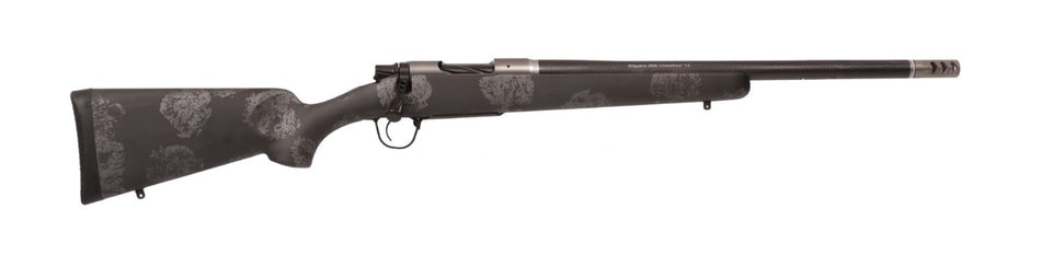 Christensen Arms 8010615100 Ridgeline FFT Full Size 308 Win 4+1, 20" Stainless Steel Threaded Barrel, Stainless Aluminum Receiver, Black w/Gray Accents Fixed Sporter w/Flash Forged Technology Stock