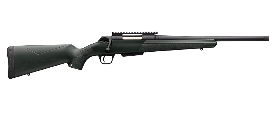 Winchester Repeating Arms 535757289 XPR Stealth 6.5 Creedmoor Caliber with 3+1 Capacity, 16.50" Threaded Barrel, Black Perma-Cote Metal Finish & Green Synthetic Stock Right Hand (Full Size)
