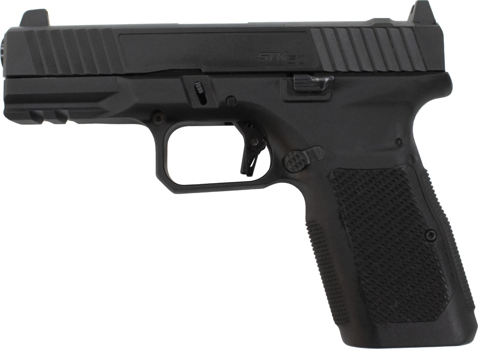 Rock Island 566119mm Luger 17+1 4.49" Black Barrel, Black PVD Coating Slide, Black Anodized Frame, Black Aluminum Grip