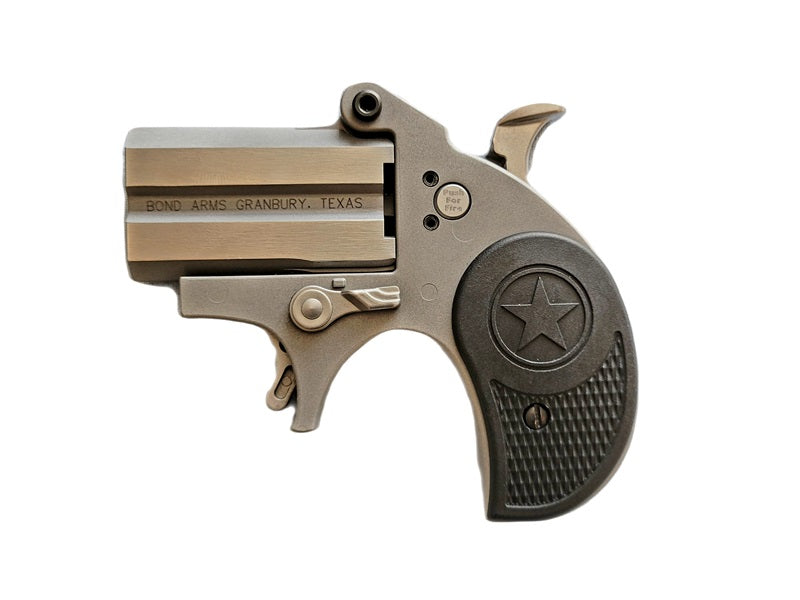 Bond Arms BASTB Stubby 22 LR 2rd Shot 2.20" Matte Stainless Steel Frame Black Textured Polymer Grips