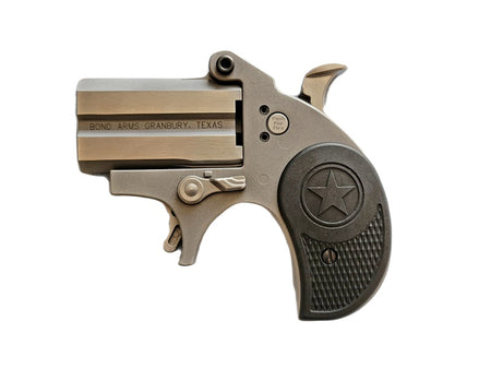 Bond Arms BASTB Stubby 22 LR 2rd Shot 2.20" Matte Stainless Steel Frame Black Textured Polymer Grips