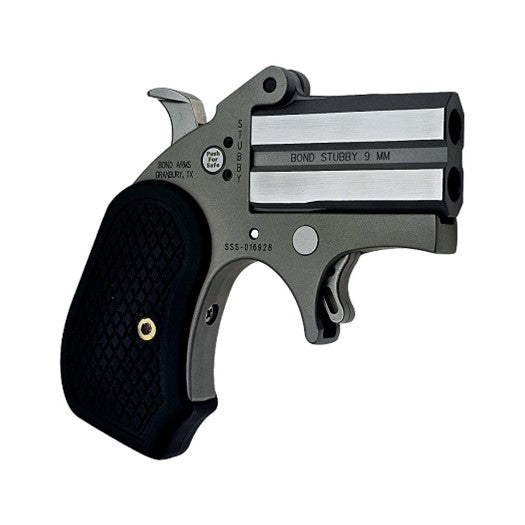 STUBBY 9MM SS 2.2" FS B6 Grips NO GUARD | CROSSBOLT SFTY
