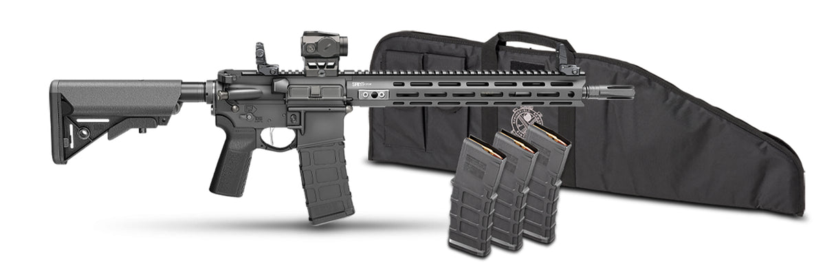 Springfield Armory STV914556BV2B5PAC SAINT Victor V2 Gear Pac 5.56 NATO 30+1 14" Black Melonite Barrel, Black Hardcoat Anodize Aluminum Receiver w/Picatinny Rail, M-LOK Handguard, B5 Enhanced Sopmod B