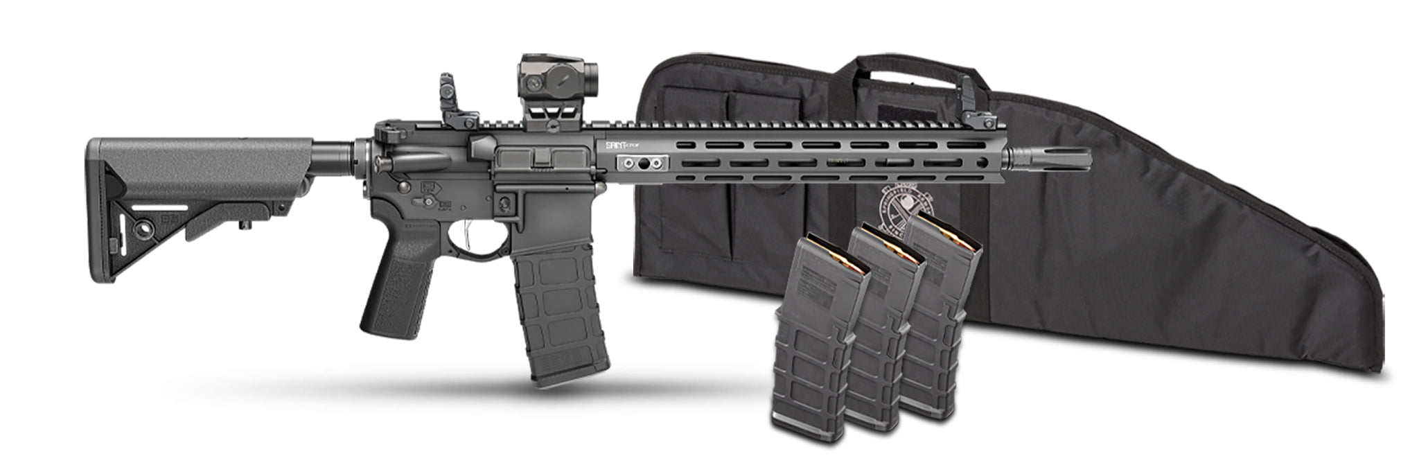 Springfield Armory STV914556BV2B5PAC SAINT Victor V2 Gear Pac 5.56 NATO 30+1 14" Black Melonite Barrel, Black Hardcoat Anodize Aluminum Receiver w/Picatinny Rail, M-LOK Handguard, B5 Enhanced Sopmod B