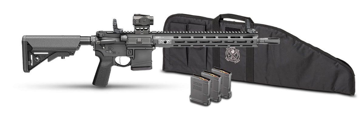 Springfield Armory STV914556BLCV2B5PAC SAINT Victor V2 Gear Pac 5.56 NATO 10+1 14" Black Melonite Barrel, Black Hardcoat Anodize Aluminum Receiver w/Picatinny Rail, M-LOK Handguard, B5 Enhanced Sopmod