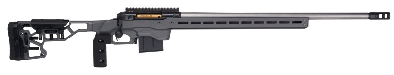 Savage Arms 57556 110 Elite Precision 308 Win 10+1 26" Matte Stainless, Matte Black Rec, Gray Cerakote Adjustable MDT ACC Aluminum Chassis Stock