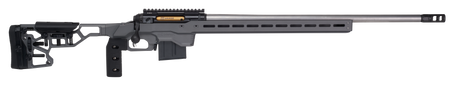 Savage Arms 57556 110 Elite Precision 308 Win 10+1 26" Matte Stainless, Matte Black Rec, Gray Cerakote Adjustable MDT ACC Aluminum Chassis Stock
