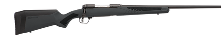 Savage Arms 57173 110 Hunter Full Size 6.5 Creedmoor 4+1 24" Matte Black Button-Rifled Barrel, Matte Black Drilled & Tapped Carbon Steel Receiver, Adj AccuStock Matte Gray Synthetic Stock, Right Hand