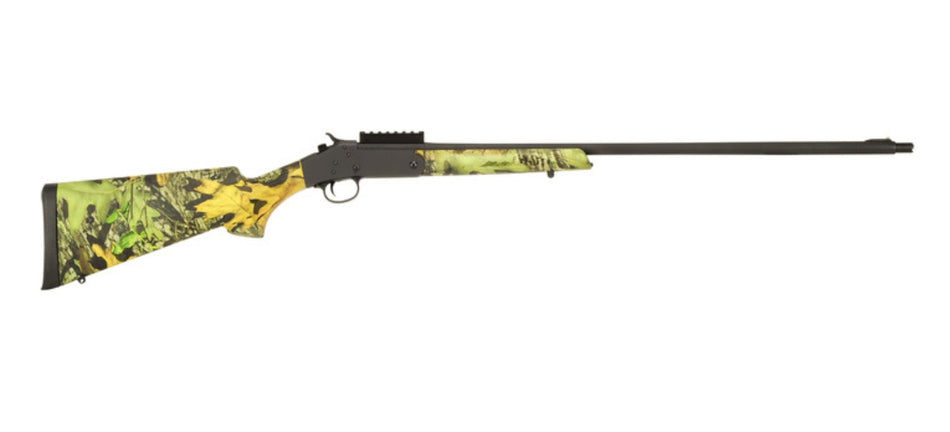 Stevens 19253 301 Turkey 410 Gauge Break Open 3" 1rd 26" Matte Black Steel Barrel, Matte Black Carbon Steel Receiver w/Rail Mount, Sporter Mossy Oak Obsession Synthetic Stock, Ambidextrous