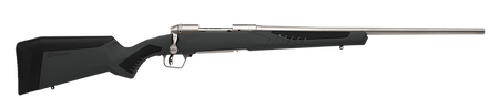 Savage Arms 57082 110 Storm Full Size 243 Win 4+1 22" Matte Stainless Button-Rifled Barrel, Matte Drilled & Tapped Stainless Steel Receiver, AccuStock Matte Gray Synthetic Stock, Right Hand