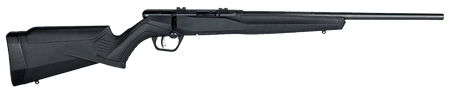 Savage Arms 70814 B17 F Compact 17 HMR 10+1 18" Matte Black Button Rifled Barrel, Matte Black Drilled & Tapped Carbon Steel Receiver, Matte Black Fixed Synthetic Stock, Right Hand