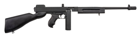 Thompson T1C 1927A-1 Commando Carbine 45 ACP Caliber with 16.50" Barrel, 20+1 Capacity (Stick), Black Parkerized Metal Finish, Black Fixed Stock Right Hand Includes Black Nylon Sling