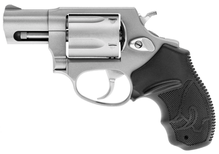Taurus 2-605029 605 Small 357 Mag/38 Special +P 5 Shot 2" Matte Stainless Steel Barrel, Cylinder & Frame, Black Finger Grooved Rubber Grip, Transfer Bar Safety, Exposed Hammer