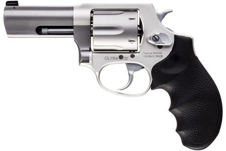Taurus 2-85639ULNS Defender 856 Ultra-Lite Small 38 Special +P 6 Shot 3" Matte Stainless Steel Barrel, Cylinder & Frame, Hogue Finger Grooved Grip, Transfer Bar Safety, Exposed Hammer