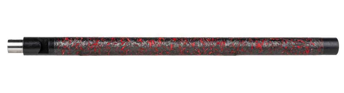 TAPCO 10/22 Red Black Carbon Fiber Drop-In Thumbhole Rifle Barrel