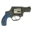 Taurus 856 Handgun .38 Spl 6rd Capacity 2" Barrel Matte Black Frame Stainless Cylinder VZ Blue Grip