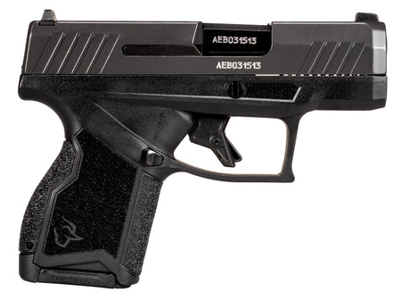 Taurus 1GX4M93GR GX4 Micro-Compact 9mm Luger 11+1/13+1 3.06" Black Steel Barrel/Gray Serrated Slide/ Gray Stainless Steel Frame/ Black Polymer w/Interchangeable Backstrap Grips Right Hand