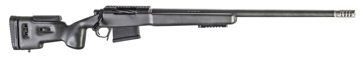 Christensen Arms 8010500100 TFM Long Range Full Size 6.5 PRC 3+1, 26" Carbon Fiber Target Profile Barrel, Black Nitride Aluminum Receiver, Natural Carbon Fiber Fixed Long Range Stock