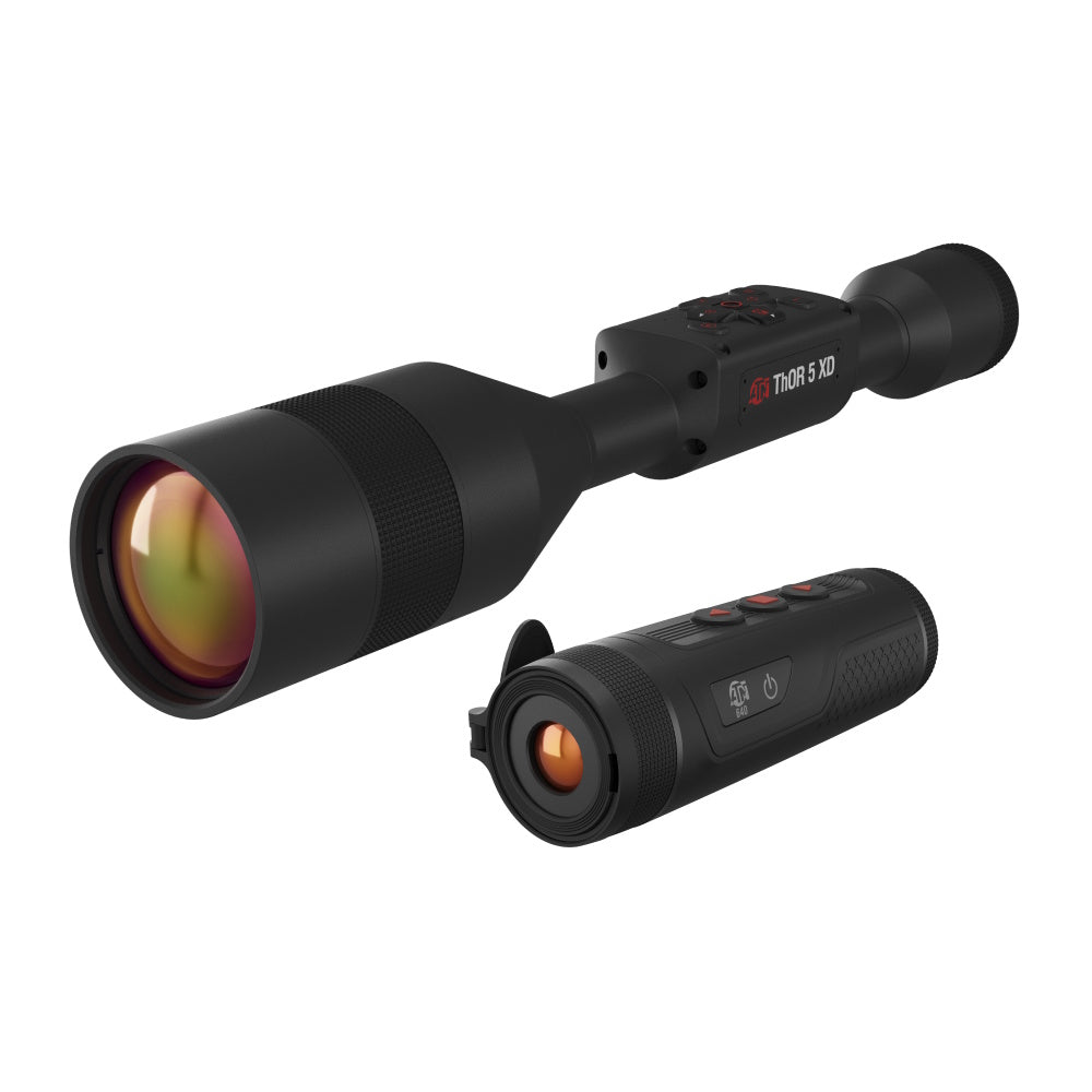 ATN THOR 5 3-30X Thermal Scope BlazeTrack 619 Combo Package